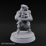 Tray Toting Goblin Alchemist Miniature for Dungeons and Dragons, Pathfinder or other TTRPGs