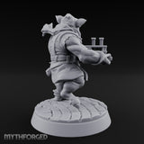 Tray Toting Goblin Alchemist Miniature for Dungeons and Dragons, Pathfinder or other TTRPGs