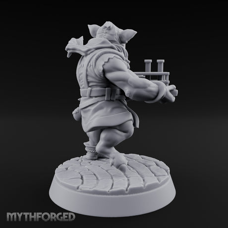 Tray Toting Goblin Alchemist Miniature for Dungeons and Dragons, Pathfinder or other TTRPGs