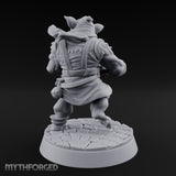 Tray Toting Goblin Alchemist Miniature for Dungeons and Dragons, Pathfinder or other TTRPGs