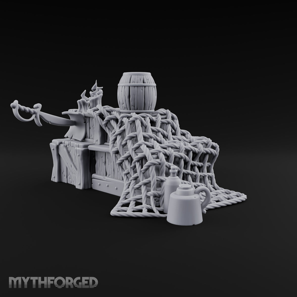 Anchors Aweigh Treasure Hunter Ship Terrain C