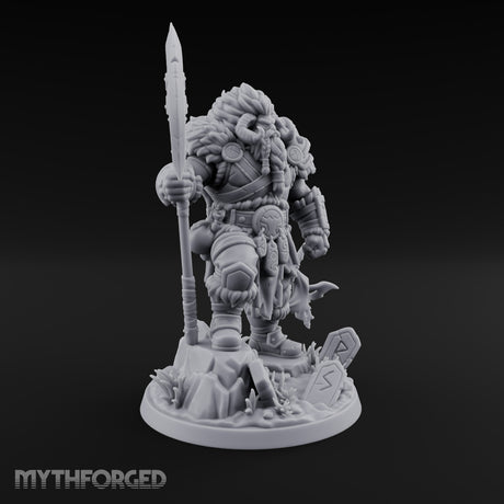 Not Moving for Anyone Dwarf Berserker