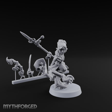 Tree Perching Halfling Ranger Miniature for Dungeons and Dragons, Pathfinder or other TTRPGs