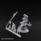 Tree Perching Halfling Ranger Miniature for Dungeons and Dragons, Pathfinder or other TTRPGs