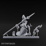 Tree Perching Halfling Ranger Miniature for Dungeons and Dragons, Pathfinder or other TTRPGs