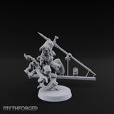 Tree Perching Halfling Ranger Miniature for Dungeons and Dragons, Pathfinder or other TTRPGs