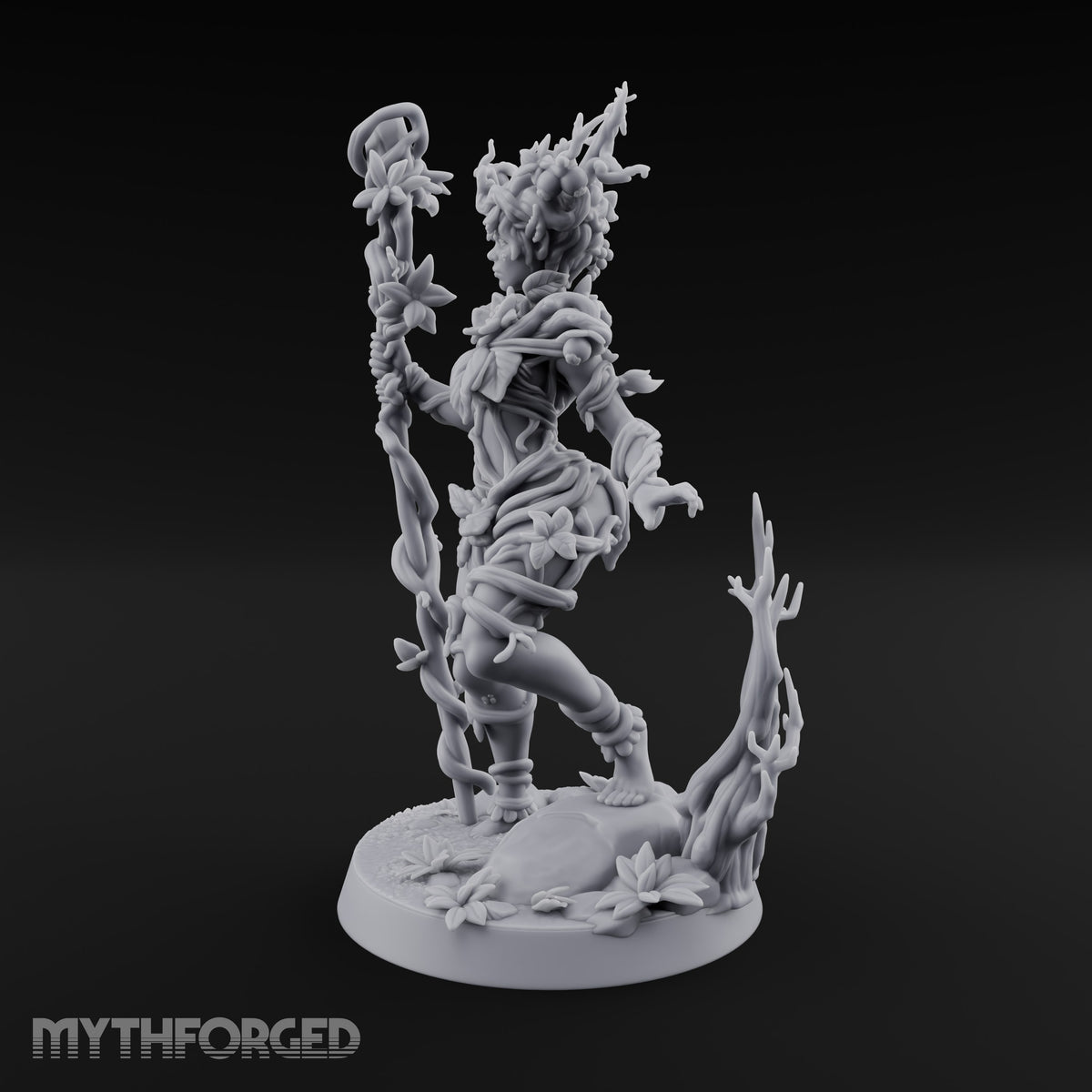 Spring Came Up Her Sleeves Dryad Nature Druid