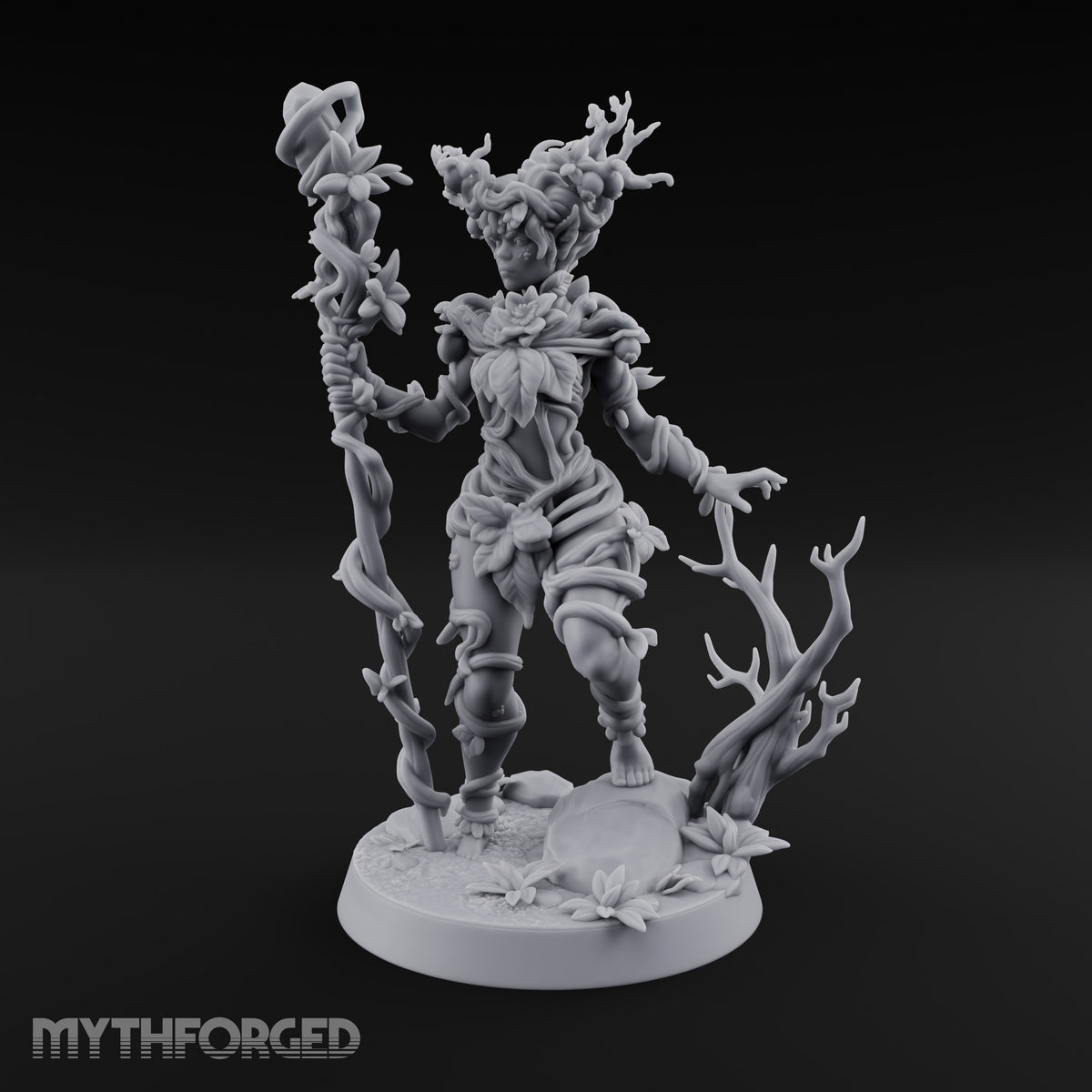 Spring Came Up Her Sleeves Dryad Nature Druid