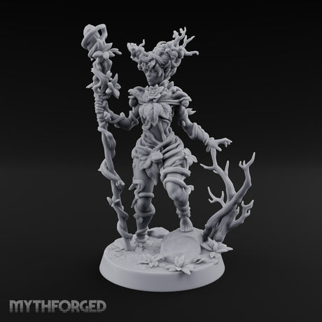 Spring Came Up Her Sleeves Dryad Nature Druid