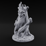 Grinning Wide Treant Sapling A Miniature for Dungeons and Dragons, Pathfinder or other TTRPGs
