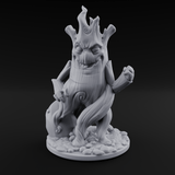 Grinning Wide Treant Sapling A Miniature for Dungeons and Dragons, Pathfinder or other TTRPGs