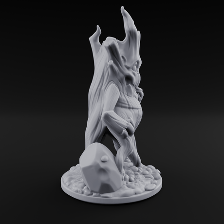 Grinning Wide Treant Sapling B Miniature for Dungeons and Dragons, Pathfinder or other TTRPGs