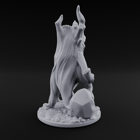 Grinning Wide Treant Sapling B Miniature for Dungeons and Dragons, Pathfinder or other TTRPGs
