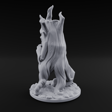 Grinning Wide Treant Sapling B Miniature for Dungeons and Dragons, Pathfinder or other TTRPGs