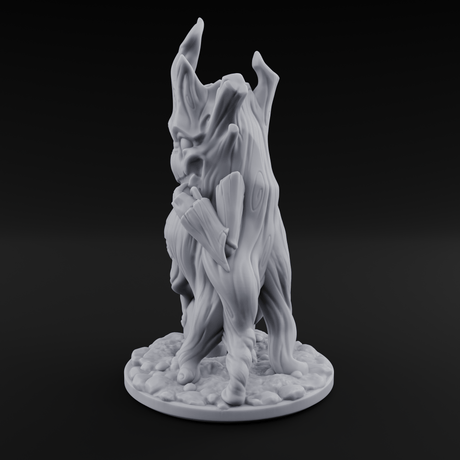 Grinning Wide Treant Sapling B Miniature for Dungeons and Dragons, Pathfinder or other TTRPGs