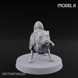 Trench Combat Dog A Miniature for Dungeons and Dragons, Pathfinder or other TTRPGs