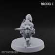 Trench Combat Dog C Miniature for Dungeons and Dragons, Pathfinder or other TTRPGs