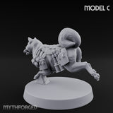 Trench Combat Dog C Miniature for Dungeons and Dragons, Pathfinder or other TTRPGs
