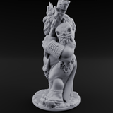 Belly Out Bossing Troll Tribe Chief Miniature for Dungeons and Dragons, Pathfinder or other TTRPGs