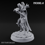 Weapons Bristling Elite Corpse Fleet Infantry Miniature for Dungeons and Dragons, Pathfinder or other TTRPGs