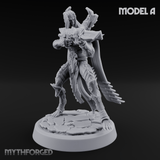Weapons Bristling Elite Corpse Fleet Infantry Miniature for Dungeons and Dragons, Pathfinder or other TTRPGs