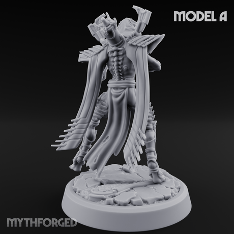 Weapons Bristling Elite Corpse Fleet Infantry A Miniature for Dungeons and Dragons, Pathfinder or other TTRPGs