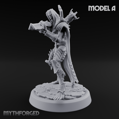 Weapons Bristling Elite Corpse Fleet Infantry A Miniature for Dungeons and Dragons, Pathfinder or other TTRPGs