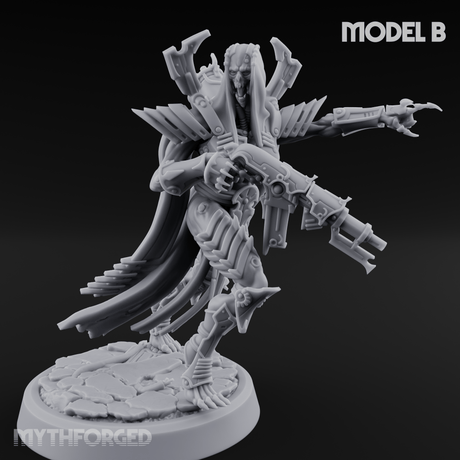 Weapons Bristling Elite Corpse Fleet Infantry B Miniature for Dungeons and Dragons, Pathfinder or other TTRPGs