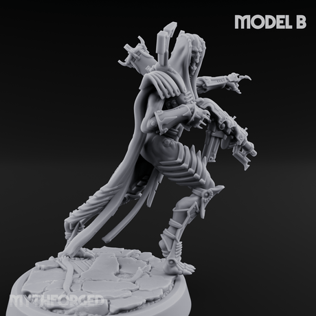 Weapons Bristling Elite Corpse Fleet Infantry B Miniature for Dungeons and Dragons, Pathfinder or other TTRPGs