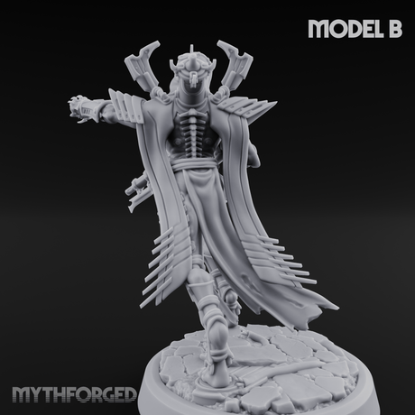 Weapons Bristling Elite Corpse Fleet Infantry B Miniature for Dungeons and Dragons, Pathfinder or other TTRPGs