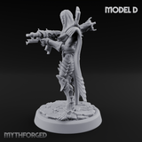 Weapons Bristling Elite Corpse Fleet Infantry Miniature for Dungeons and Dragons, Pathfinder or other TTRPGs