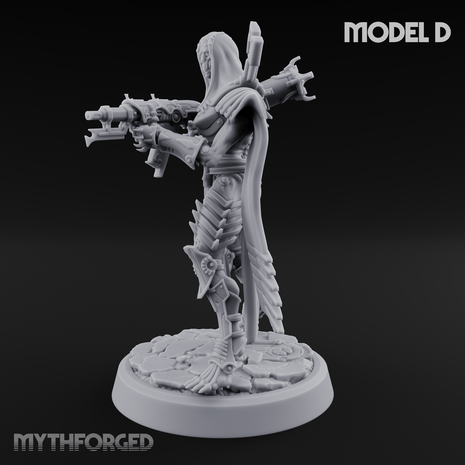 Weapons Bristling Elite Corpse Fleet Infantry D Miniature for Dungeons and Dragons, Pathfinder or other TTRPGs