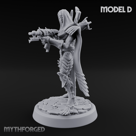 Weapons Bristling Elite Corpse Fleet Infantry D Miniature for Dungeons and Dragons, Pathfinder or other TTRPGs
