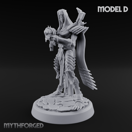 Weapons Bristling Elite Corpse Fleet Infantry D Miniature for Dungeons and Dragons, Pathfinder or other TTRPGs