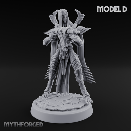 Weapons Bristling Elite Corpse Fleet Infantry D Miniature for Dungeons and Dragons, Pathfinder or other TTRPGs