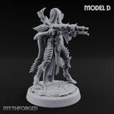 Weapons Bristling Elite Corpse Fleet Infantry D Miniature for Dungeons and Dragons, Pathfinder or other TTRPGs