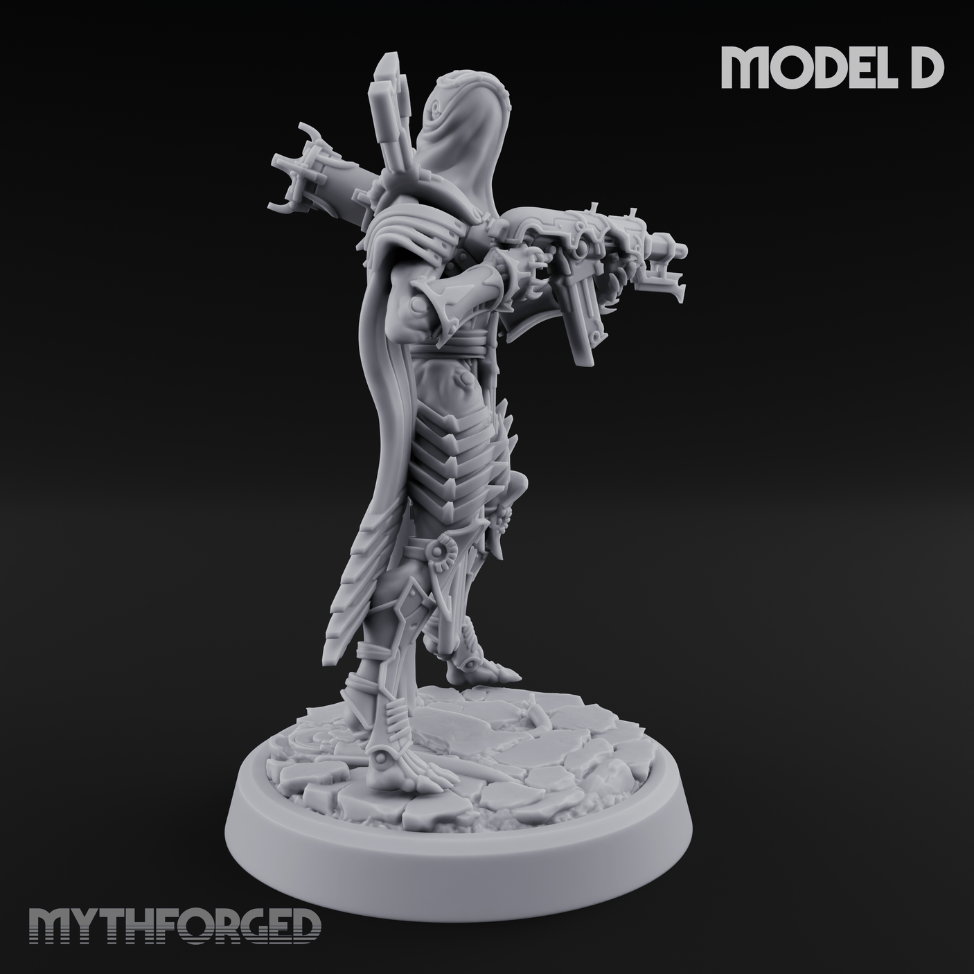 Weapons Bristling Elite Corpse Fleet Infantry D Miniature for Dungeons and Dragons, Pathfinder or other TTRPGs