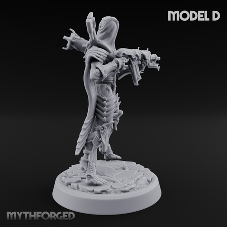 Weapons Bristling Elite Corpse Fleet Infantry D Miniature for Dungeons and Dragons, Pathfinder or other TTRPGs
