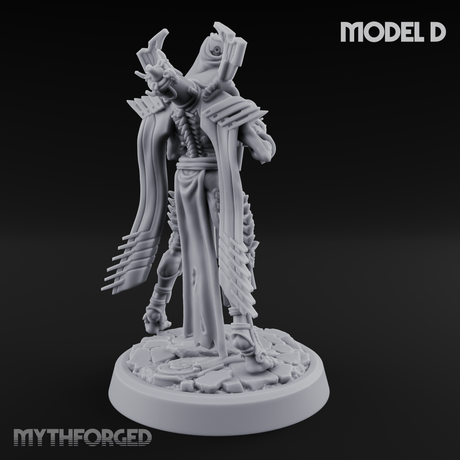 Weapons Bristling Elite Corpse Fleet Infantry D Miniature for Dungeons and Dragons, Pathfinder or other TTRPGs