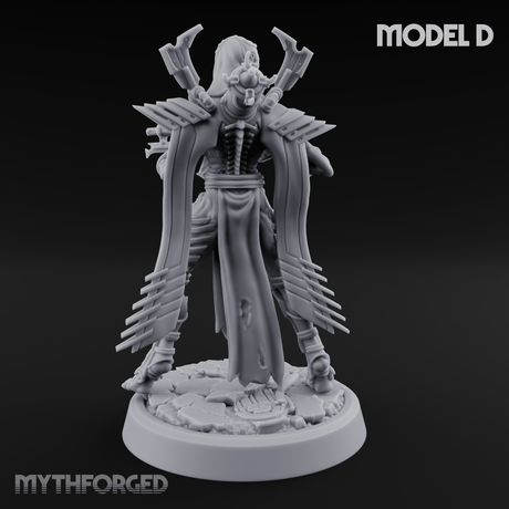 Weapons Bristling Elite Corpse Fleet Infantry D Miniature for Dungeons and Dragons, Pathfinder or other TTRPGs