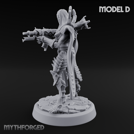 Weapons Bristling Elite Corpse Fleet Infantry D Miniature for Dungeons and Dragons, Pathfinder or other TTRPGs