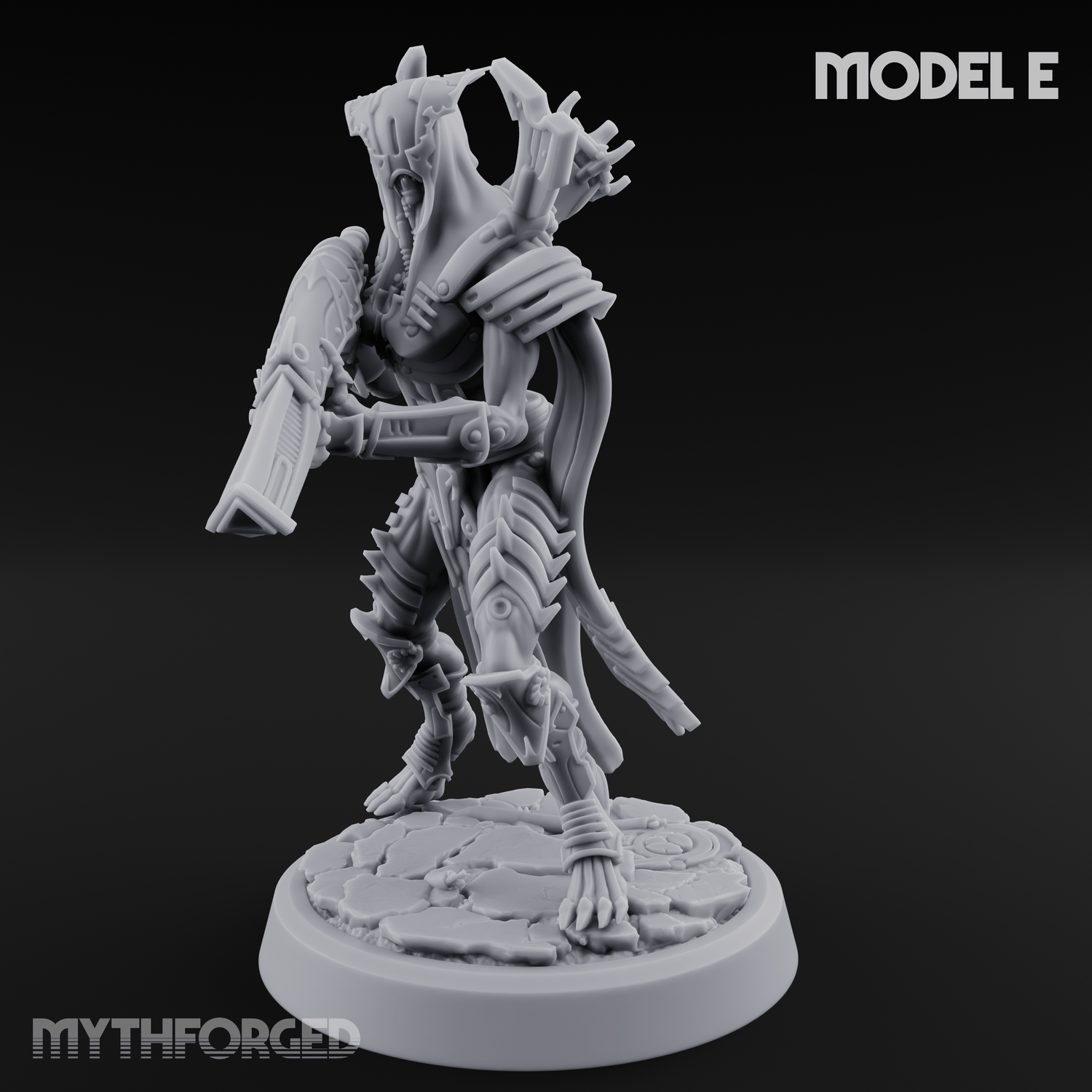 Weapons Bristling Elite Corpse Fleet Infantry E Miniature for Dungeons and Dragons, Pathfinder or other TTRPGs