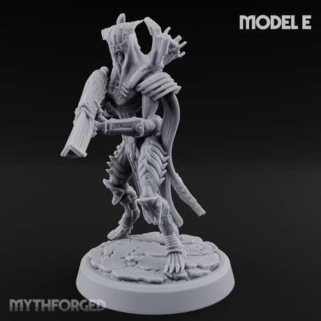 Weapons Bristling Elite Corpse Fleet Infantry E Miniature for Dungeons and Dragons, Pathfinder or other TTRPGs