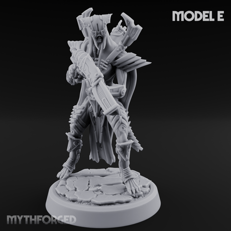 Weapons Bristling Elite Corpse Fleet Infantry E Miniature for Dungeons and Dragons, Pathfinder or other TTRPGs