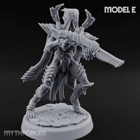 Weapons Bristling Elite Corpse Fleet Infantry E Miniature for Dungeons and Dragons, Pathfinder or other TTRPGs