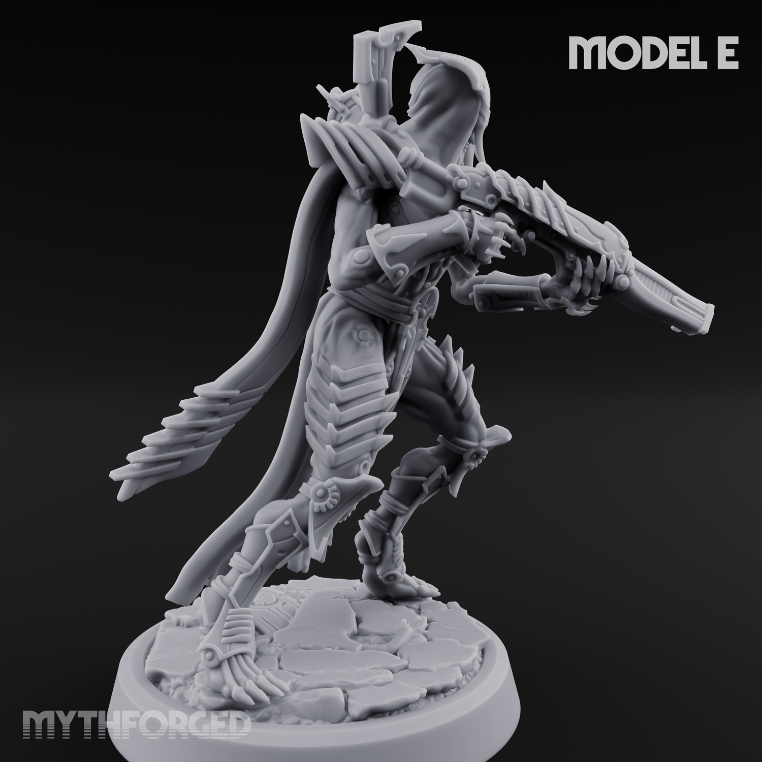 Weapons Bristling Elite Corpse Fleet Infantry E Miniature for Dungeons and Dragons, Pathfinder or other TTRPGs