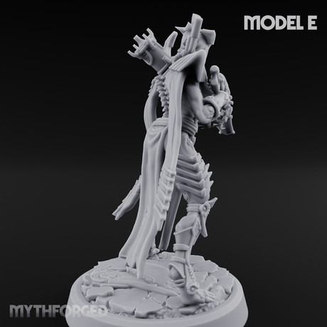 Weapons Bristling Elite Corpse Fleet Infantry E Miniature for Dungeons and Dragons, Pathfinder or other TTRPGs