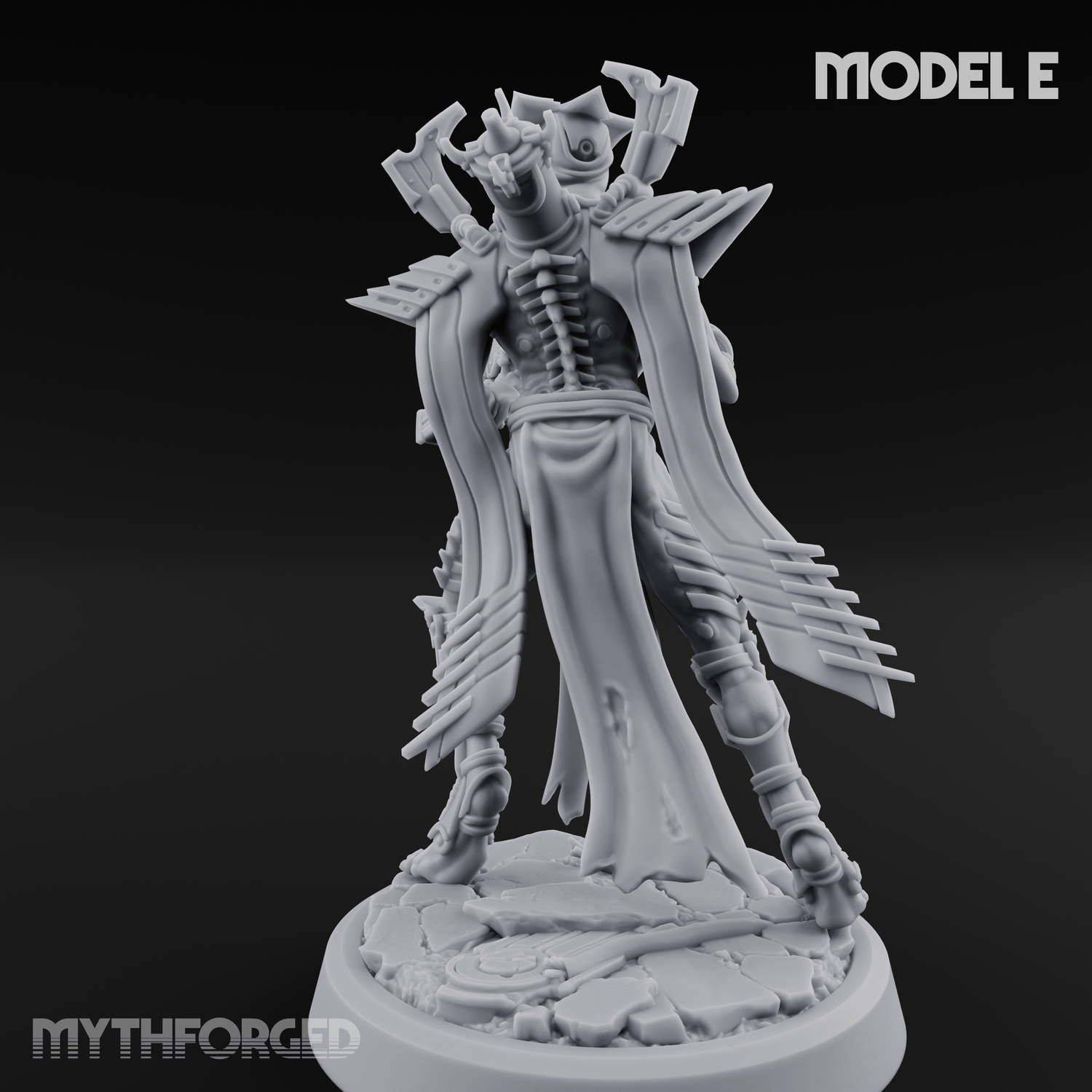 Weapons Bristling Elite Corpse Fleet Infantry E Miniature for Dungeons and Dragons, Pathfinder or other TTRPGs