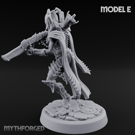 Weapons Bristling Elite Corpse Fleet Infantry E Miniature for Dungeons and Dragons, Pathfinder or other TTRPGs