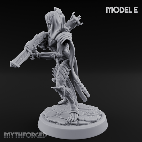 Weapons Bristling Elite Corpse Fleet Infantry E Miniature for Dungeons and Dragons, Pathfinder or other TTRPGs